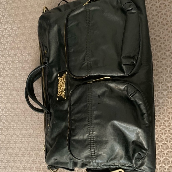 ✨Metallic✨ Blue Juicy Couture Duffle Tote - Picture 8 of 12